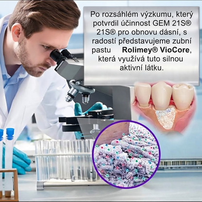🇨🇿 Oficiální e-shop🌺✔Rolimey® VioCore Zubní pasta na léčbu zánětu dásní a parodontitidy s včelím jedem